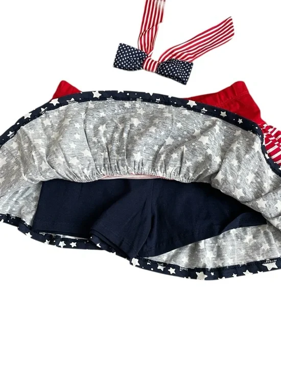 Cynthia Rowley July 4th Skirt Size 7/8 - Picture 3 of 5